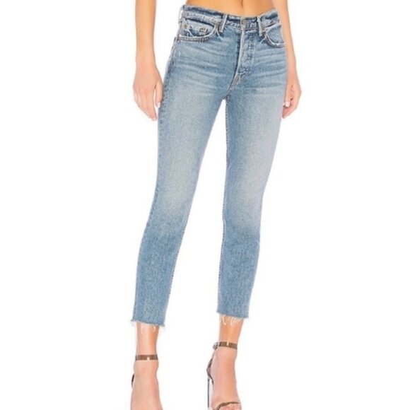 GRLFRND | Karolina Lost Forever Raw Hem Crop - Picture 15 of 15